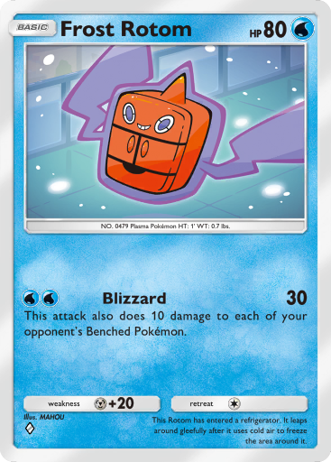 Frost Rotom - Space-Time Smackdown #048 [C]